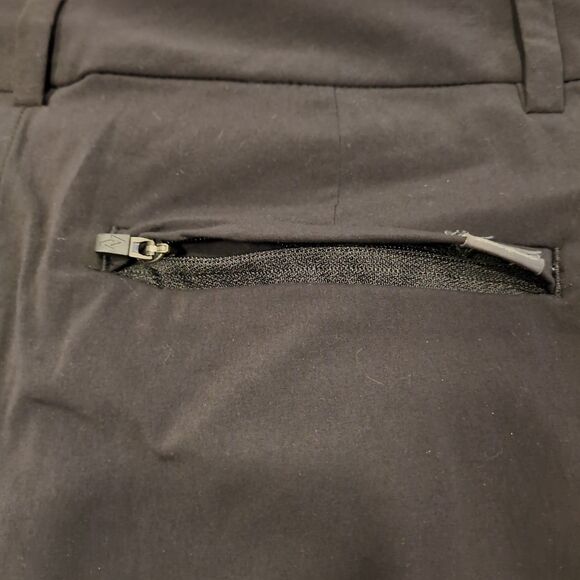 Eddie Bauer Travex Ankle Pants Womens 8‎ Black Nylon Stretch Pocket Outdoor Hike - Picture 13 of 14